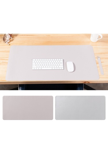Mouse Pad 90x45cm Pu Deri Masa Altlığı - Ofis Ve Ev İçin Mükemmel, Masayı Korur Ve Rahat Kullanım Sağlar