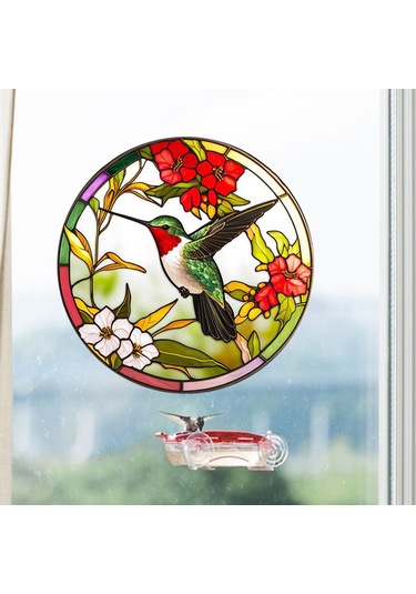 Suntek Sinek Kuşu Cam Çıkartması Çıkartması Dekoratif,