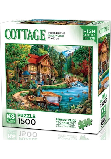 Ks Games 1500 Parça Weekend Retreat Puzzle