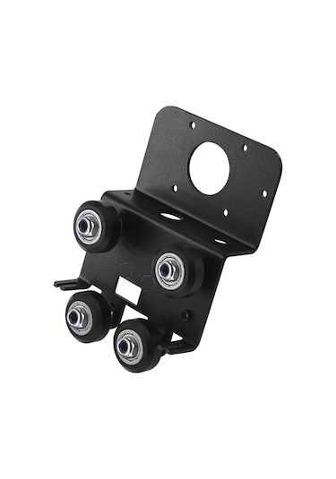 Dofolink Ender3/ender3s/ender5/cr10 Uyumlu Metal 3d Yazıcı Aksesuarı - Yakın Mesafe Ekstruder Seti Montaj Levhası + Kayar Tekerlek