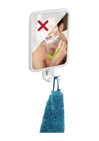 Wenko Duvara Monte Duş Aynası Krom Krom