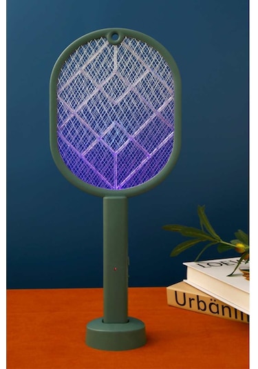 2'si 1 Arada Elektrikli Sineklik Sivrisinek Kovucu Yeşil