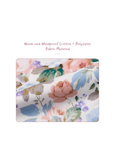 Yifomall Bebek Arabası Koltuğu Kılıfı, Güneşten Koruma Ve Isı Sağlama, Pamuk+polyester, 100x78cm, Lacivert Çiçek Desenli 190807