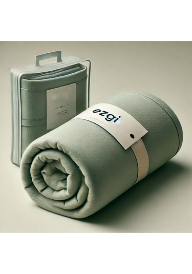 Tek Kişilik 120 X 200 Yataklar İçin Ranforce Lastikli Çarşaf Ve Yastık Kılıfı Adaçayı