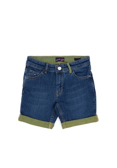 U.s. Polo Assn. Erkek Çocuk Mavi Şort Jean 50285413-dn0022 Mavi