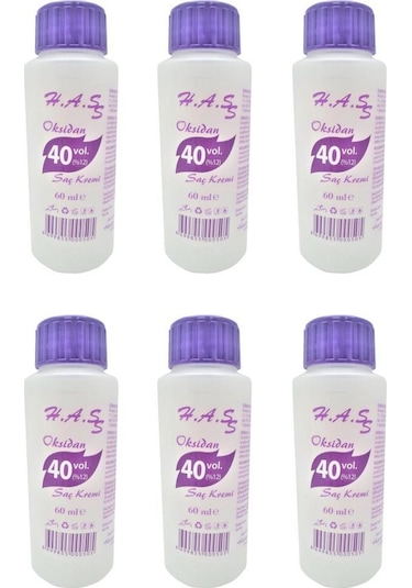 H.A.S Oksidan Peroksit 40 Volüm %12 60 Ml X 6 (476726959)