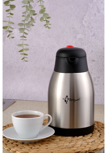 Penguen PNG-1200P Çelik Termos 2 L