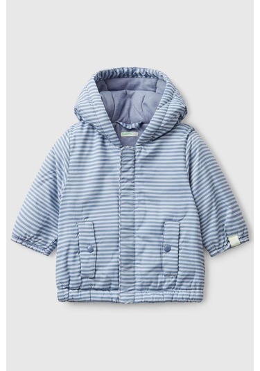 United Colors Of Benetton Erkek Bebek 2tmran00t-25k Yağmurluk Mavi-2122 Mavi
