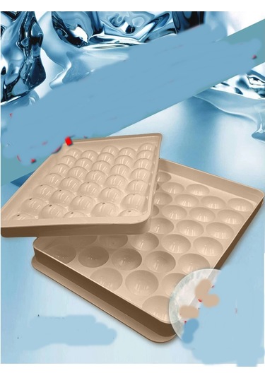 Büro Ev Ofis Buzdolabı İçin 2parçalı 33bölme Mini Kristal Küre Buzluk Diğer