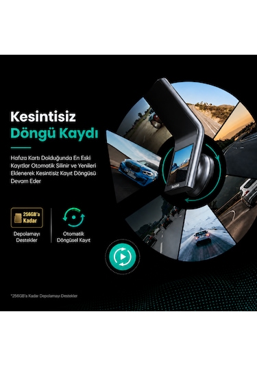 Botslab 360+ G300h Pro Adas 3k Ön Araç Kamerası