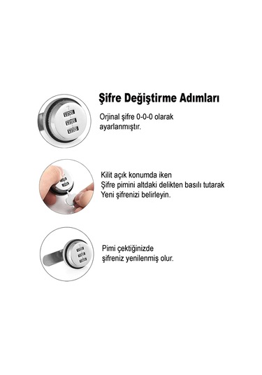 Şifreli Kilit Mobilya Çelik Dolap Soyunma Dolabı Çekmece Kilidi