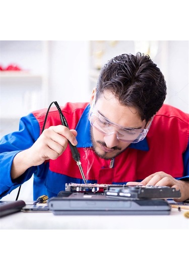 Sones 908s 80w Lcd Termostat Lehimleme Demiri Sabit Sıcaklık Lehimleme Demiri, Fiş Tipi: Ab Fişi Siyah