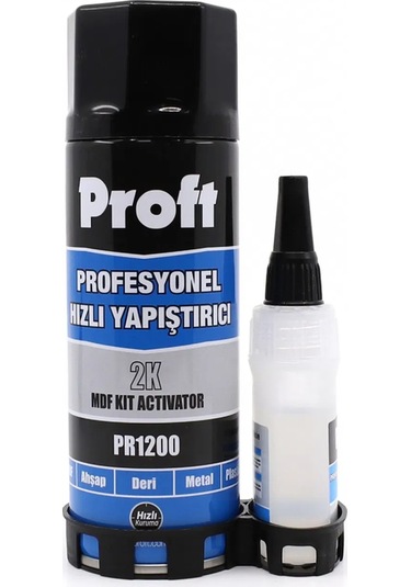 Proft Mdf Hızlı Yapıştırıcı 200 Ml+50 Gr