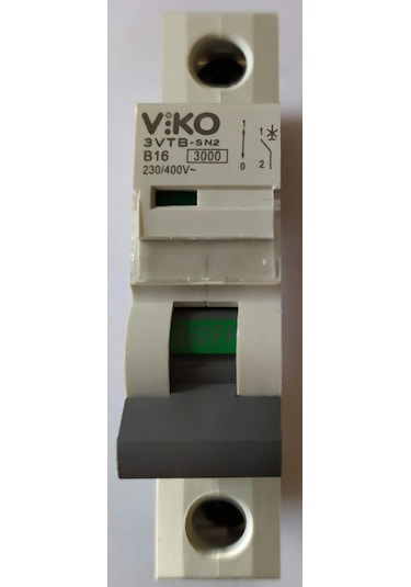 Viko 1X16 Amper W Otomat B Tipi 3Ka Sigorta
