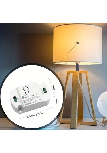16a Wifi Akıllı Anahtar, 10a / 16a Kablosuz Uzaktan Kumanda İle Dweet Akıllı Yaşam Uygulaması Ve Alexa Google Ev