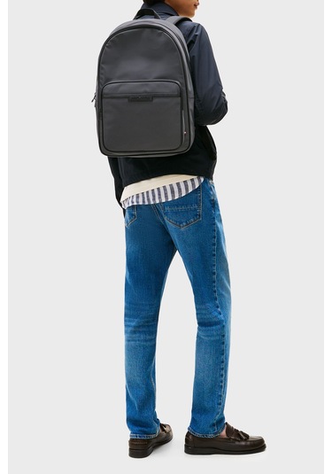 Tommy Hilfiger Erkek Sırt Çantası Am0am13464 Psm Koyu Gri Koyu Gri