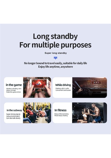 Me-3 Bluetooth 5.0 İş Tarzı Dokunmatik Anahtarlı Bluetooth Kulaklık Siyah