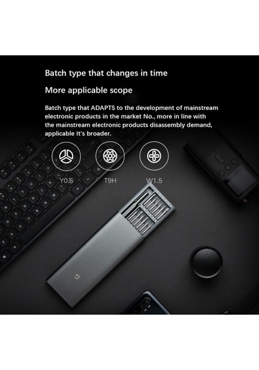 Dancemonkey 24 Adet Mijia Tornavida Seti - Siyah Renk