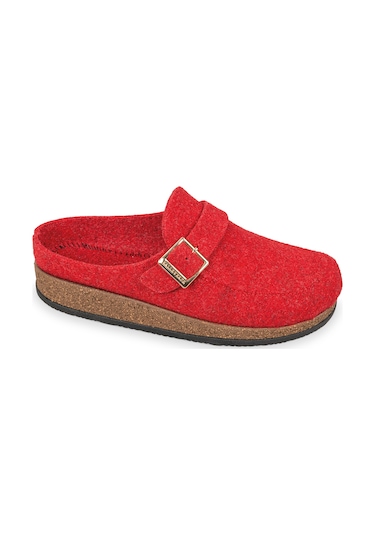 Terlik Kadın Diğer 55141 Valleverde Calz.donna Pantofola Rosso Kırmzı