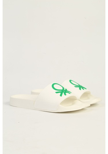 Benetton Erkek Terlik Beyaz