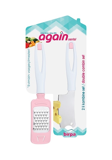 Again Mini Saplı Rende & Mini Satır Seti