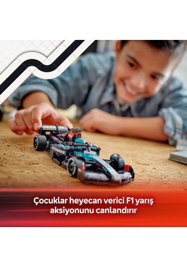 LEGO® Speed Champions Mercedes-AMG F1® W15 Yarış Arabası 77244 - Oyuncak Model Yapım Seti (267P)