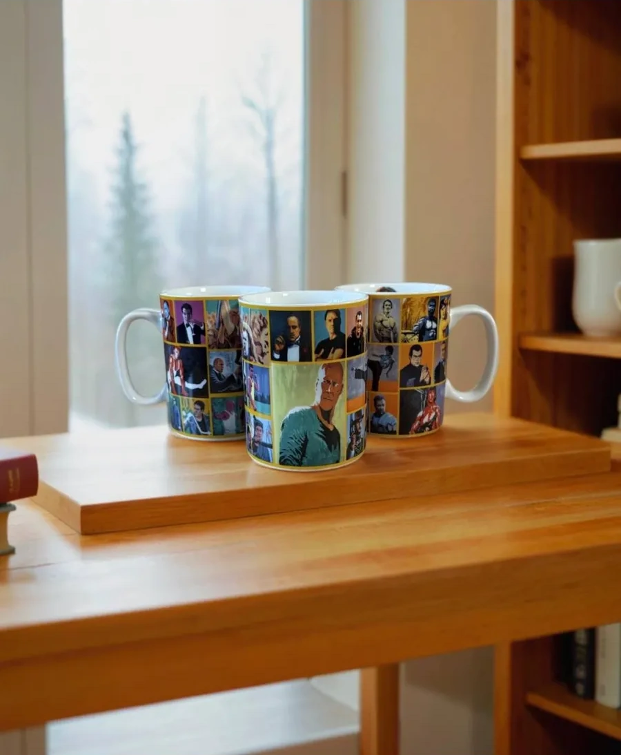 Gift'n'home Büyük Porselen Bardak Dev 5449870 Gri