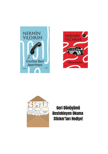 Unutma Beni Apartmanı Ciltli + Dokunmadan + Okuma Sticker'ları