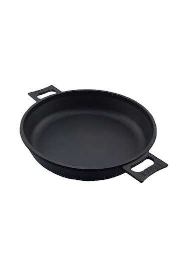 Tleps Kaplamasız Gerçek Demir Döküm Tava 26 CM
