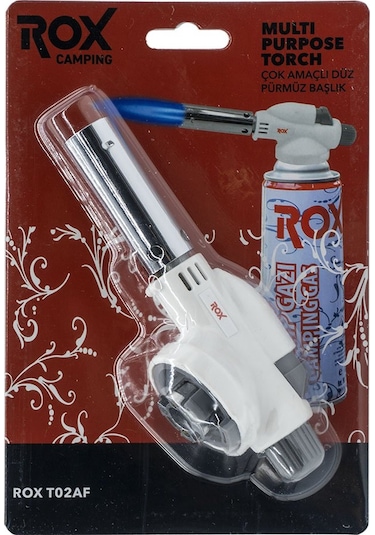Rox Camping T02Af Torch Kamp Pürmüz Başlığı (Düz) Beyaz