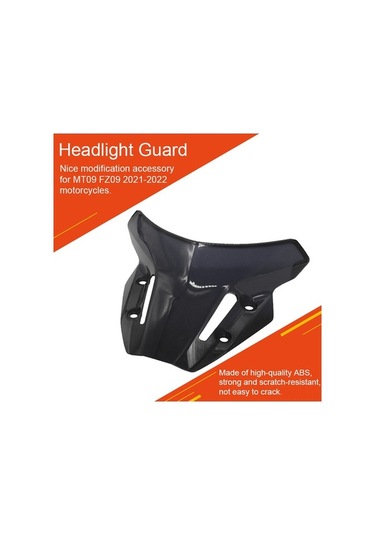 Pazly Rüzgarlık Mt09 Motosiklet Malzeme Koruyucu İçin Fz09 Abs 2021-2022 Cd