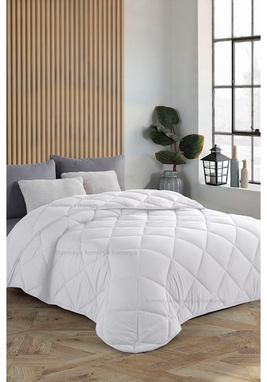 Formeya Beyaz Soft Dört Mevsim Yorgan Tek Kişilik 155X215