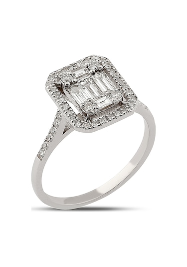 0,62 Ct Baget Pırlanta (465608958)