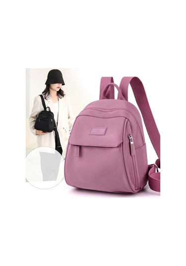 Dancemonkey Şarap Su Sırt Çantası Sırt Şeker Rengi Kırmızı Moda Katı Rahat Geçirmez Çok Renkli