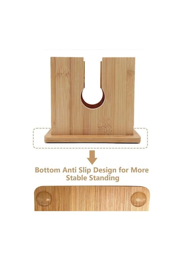 Suntek Ekmek Dilimleyici Bambu Kesici Pürüzsüz Tost Kekler Için Ahşap Rengi Diğer