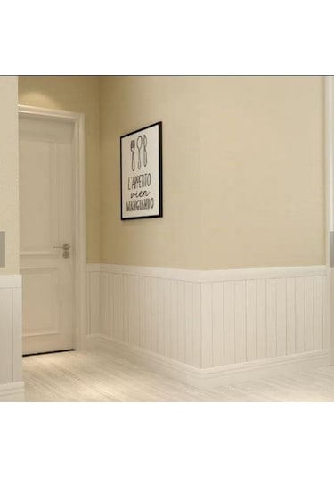 3d Lambiri Tahta Model 70x500cm Kendinden Yapışkanlı Duvar Kağıdı Esnek Köpük Panel Nw43 70x500cm