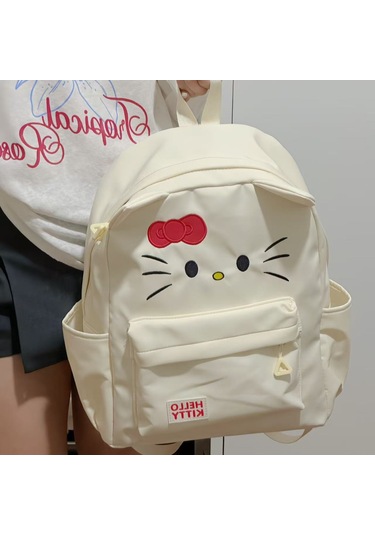 Charhp&kejnt Japon Yay Kt Kedi Büyük Kapasiteli Sırt Çantası Kız İşe Gidip Gelme Sırt Çantası Öğrenci Okul Çantası Diğer