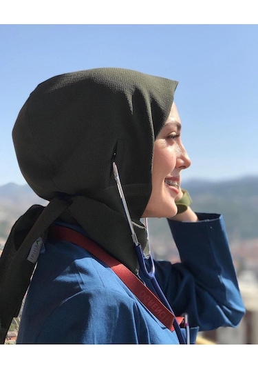 Prof. Medikal Tesettür Bone Eşarp Yüzücü , Stetoskop Girişli ,sağlık Çalışanları İçin 001