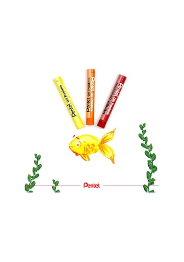 Pentel Pastel Boya 50 Renk