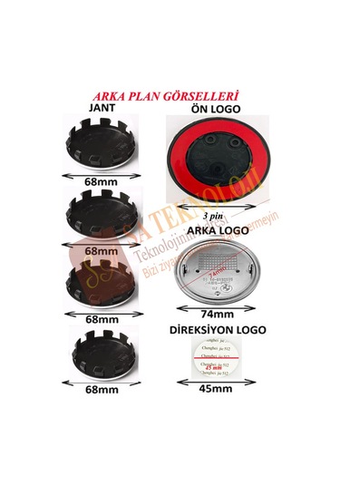 Bmw F30 Kasa Logo Seti Fullblack 51767288752 -51148219237