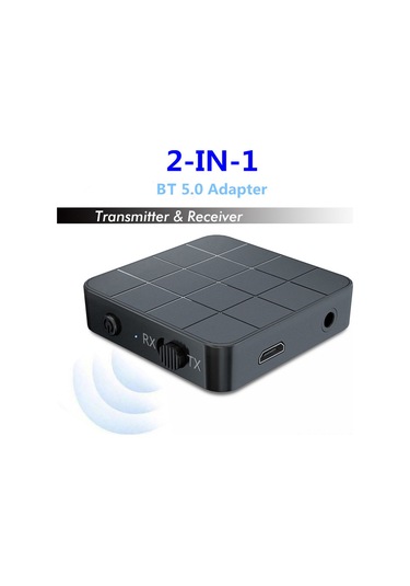 Yaozixa Kn321 Bluetooth 5.0 Çift Fonksiyonlu Adaptör: Transmitter/receiver, Rca Ve 3.5mm Bağlantı, Kablosuz Ses Aktarımı