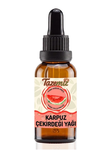 Tazemiz Karpuz Çekirdeği Yağı Soğuk Sıkım 50 ML
