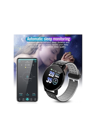 Samdoo 1.3" Ekranlı Ip68 Su Geçirmez Akıllı Saat