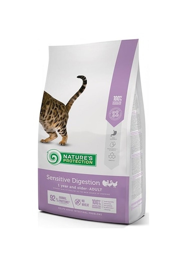 Nature's Protection Kümes Hayvanlı Hassas Yetişkin Kedi Maması 2 KG