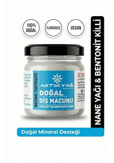 Doğal Diş Macunu 40 Ml Ekstra Ferah Nefes