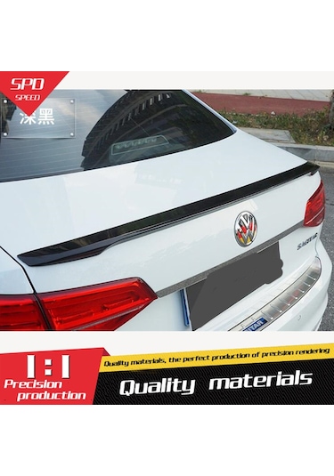 Vw Jetta Bagaj Üstü Spoiler Yapışık Anatomik Abs Plastik 2011-