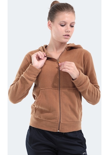 Slazenger Sofal I Kadın Polar Polar Toprak St21Wk017-315 Toprak