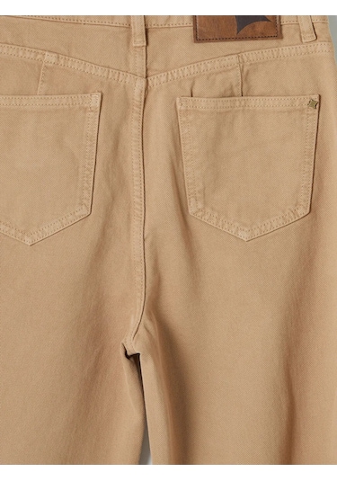 Lc Waikiki Bej Wideleg Kadın Jean Pantolon