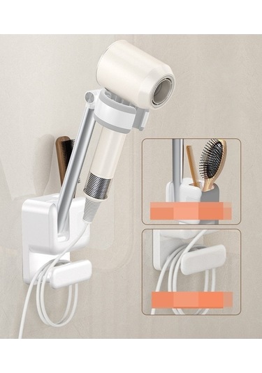 Wondernest Zımbasız Saç Rafı Makinesi Lichen Depolu Kurutucu Qz Beyaz