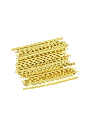 Hfambition Elektro Gitar Ve Bas İçin 24 Adet Bakır Tel, 2.7mm Genişlik, Dayanıklı Değiştirme Parçası